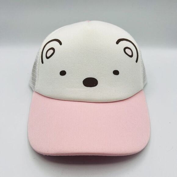 San-X Sumikko Gurashi Bear Trucker‎ Cap Adjustable Strap Hat NEW - Picture 1 of 6